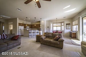 Great Room Opens to Kitchen