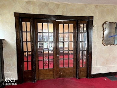 French doors between Great room and Dining room
