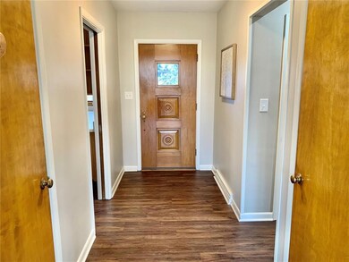Front entry w/ 2 large closets!