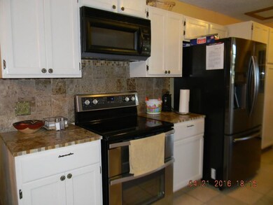 updated appliances....stove offers dbl ovens....