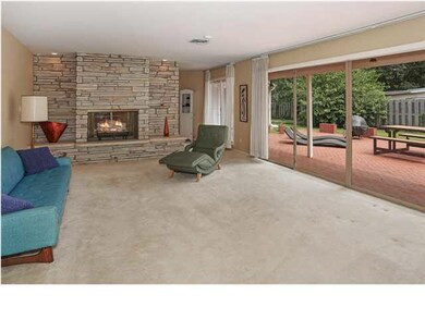 Wonderful formal living area overlooking the back 