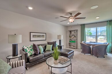 bonus room model home pic