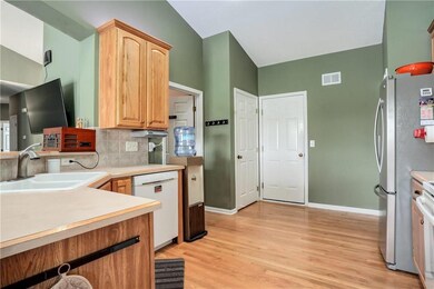 Garage Conveniently Walks In to Kitchen