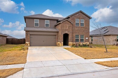 Pretty exterior with stone accents