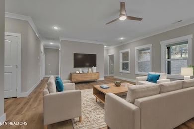 Virtually Staged Living Room