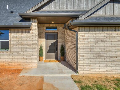 Covered entry to greet your guests.