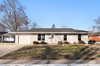 Carefree landscaped yard