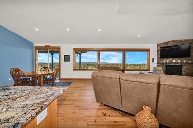 Mountain Views from the House Entrance
