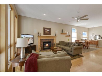 Beautiful living room open to the huge kitchen and