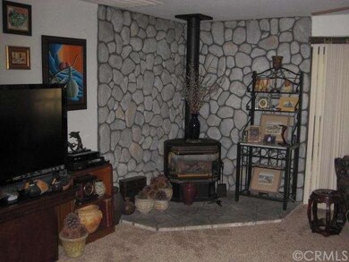 Great room with propane burning stove.
