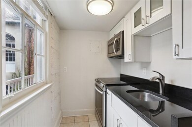 Stainless appliances and updated cabinetry