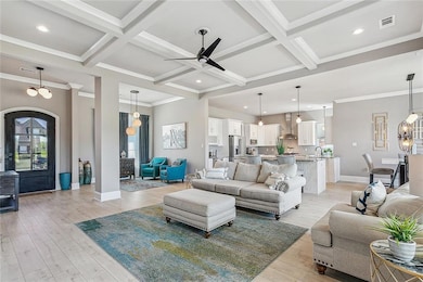 So many custom architectural details throughout. T