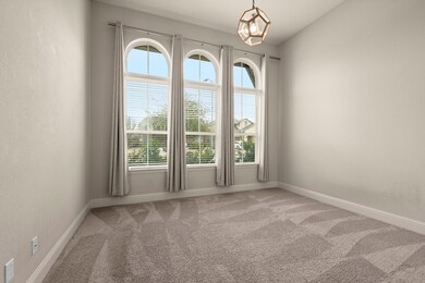 Bedroom 2 with a wall of windows