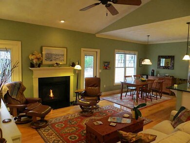 Living Room. RELAX BY THE GAS FIREPLACE