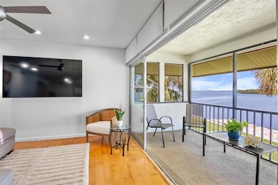 Water views from the Living Room