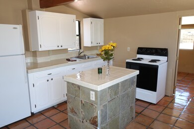 FRESHLY PAINTED CABINETS IN KITCHEN