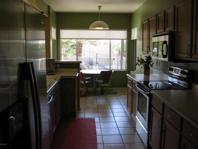 Galley view of Kitchen
