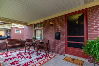 Lovely front porch area.  Perfect for enjoying tha