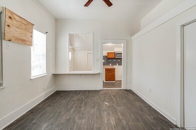bedroom/ living area 