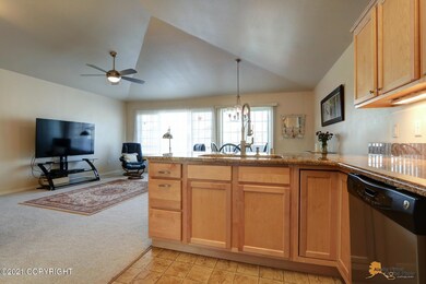 Open to living room