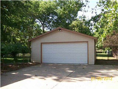 Detached oversize garage