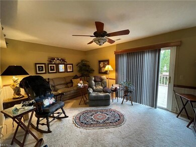 open den that leads to back deck