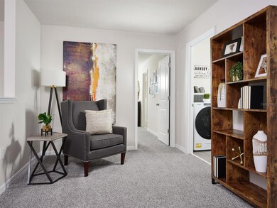 Photo is not of the actual home, but is an inspirational photo of builder’s model home and may depict options, furnishings, and/or decorator features that are not included