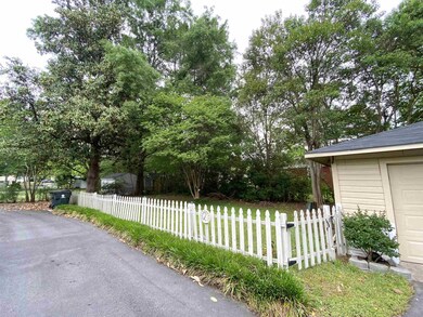Fenced in back yard