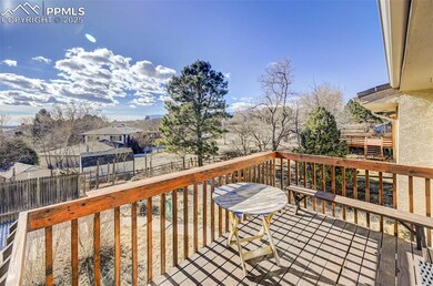 mountain views off of deck