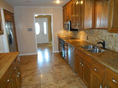 Granite slab counters