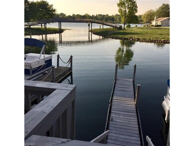 Dock and Boat slip from your water side deck! This