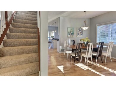 This home has a comfortable, open flow