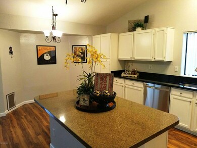 staged kitchen