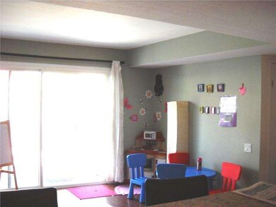 Family room/play room opens to patio