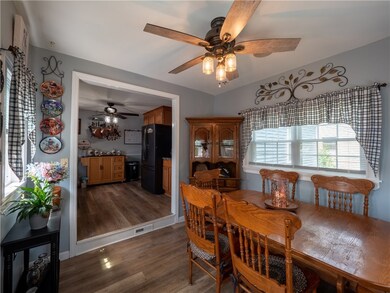 Dining Room opens into kitchen
