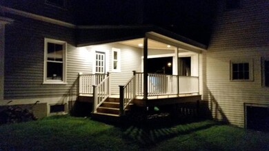 Back porch/covered deck