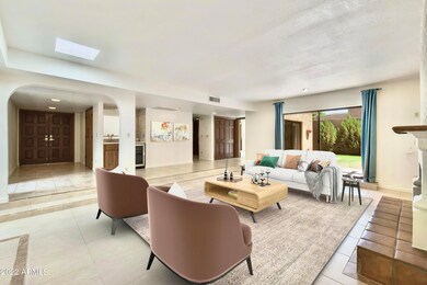 Entryway & Family Room - Staged