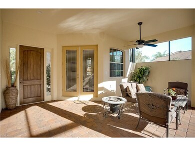 Front entrance, into courtyard with pool and entry