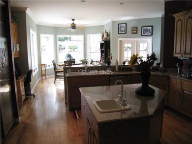 Kitchen. Gourmet kitchen with center island, grani