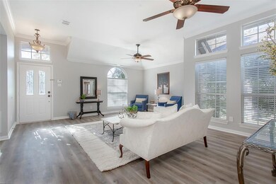 Very large living area can be arranged in many way
