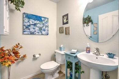 Downstairs half bath