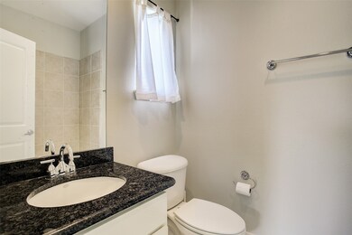 Every bedroom has an ensuite bathroom. This is on