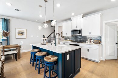 Beazer Homes Plano Gateway Watercolor floorplan. T