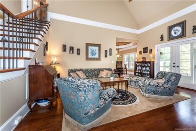Living Room has doors leading to backyard and lots