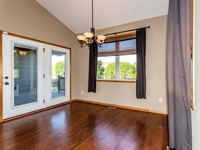 Hardwood Flooring in Dining Room & Kitchen