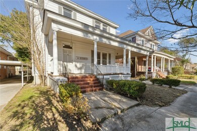 Inviting front porch