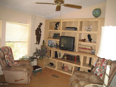 Den with built in entertainment center