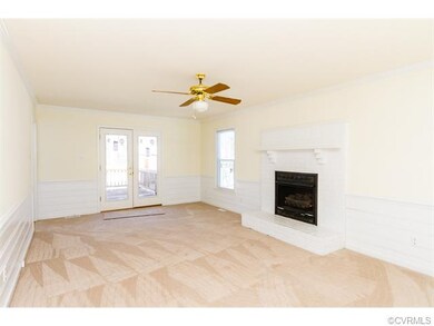 Family Room with fireplace