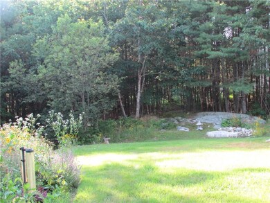 Lovely front yard with granite...