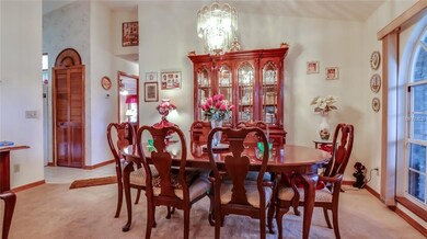 Formal Dining Room invites you to entertain Family